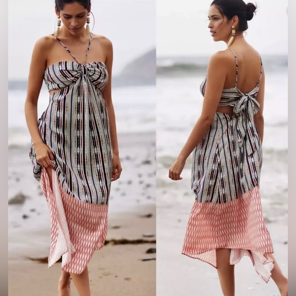 Anthropologie Bare Cutout Dress
